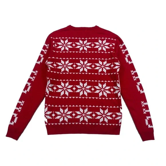 BarStool Sports Call Her Daddy Christmas Holiday Graphic Ugly Sweater Size Small - Picture 2 of 5